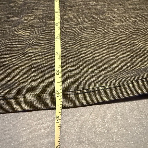 Talbots Relaxed Blue Tie Front Short Sleeve Tee - Picture 4 of 6